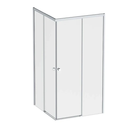 Душевой уголок AM.PM X-joy99х99 W94G-403-100100-MT1K профиль цвет Хром матовый стекло Прозрачное