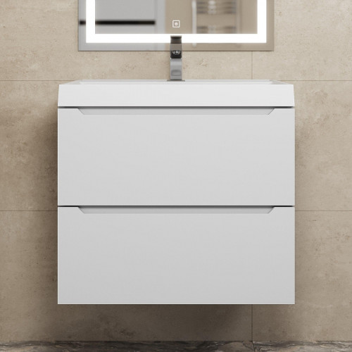 Тумба под раковину Uperwood Tanos 60 291020242 подвесная цвет Белый матовый