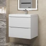 Тумба под раковину Uperwood Tanos 60 291020242 подвесная цвет Белый матовый