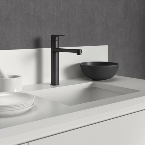 Смеситель для кухни Ideal Standard Cerafine Model O BC501XG Черный шелк латунь на столешницу