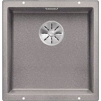 Кухонная мойка Blanco Subline 400-U 523424 Алюметаллик искусственный камень (литьевой мрамор) встраиваемый