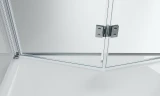 Душевой уголок BelBagno Albano 80х90 ALBANO-ASH-1-80/90-C-Cr профиль Хром стекло прозрачное