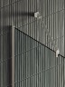Душевая перегородка Maybah Glass MGD-708-5у 1090x1950 в узком профиле Хром матовый стекло прозрачное