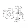 Смеситель для душа Grohe Eurostyle 23725003 Хром