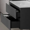 Тумба под раковину Sancos Folk 60 FL60GS подвесная Grey soft МДФ / ЛДСП