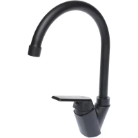 Смеситель для кухни Orange OneLife P02-000b Черный