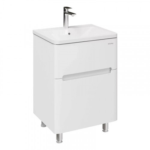 Тумба под раковину Grossman Адель 70 107018 цвет Белый глянцевый
