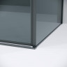 Душевая стенка Grossman Galaxy 100 200.K33.01.100.42.10 профиль Графит сатин стекло тонированное