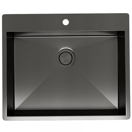 Кухонная мойка Reflexion Iseo 60 RX2260BL цвет Оружейная сталь