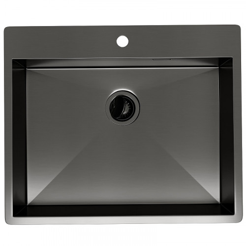 Кухонная мойка Reflexion Iseo 60 RX2260BL цвет Оружейная сталь