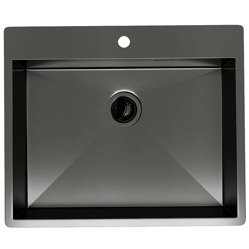 Кухонная мойка Reflexion Iseo 60 RX2260BL цвет Оружейная сталь