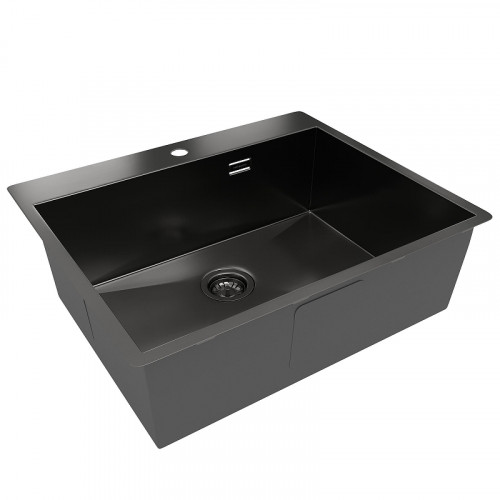 Кухонная мойка Reflexion Iseo 60 RX2260BL цвет Оружейная сталь