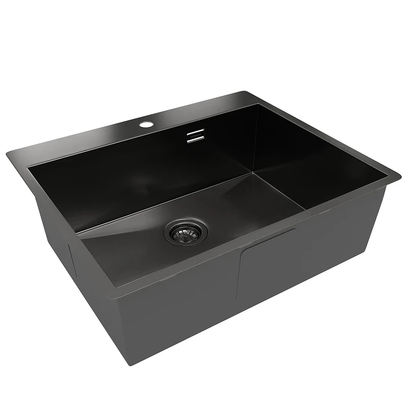 Кухонная мойка Reflexion Iseo 60 RX2260BL цвет Оружейная сталь