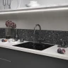 Кухонная мойка Reflexion Iseo 60 RX2260BL цвет Оружейная сталь