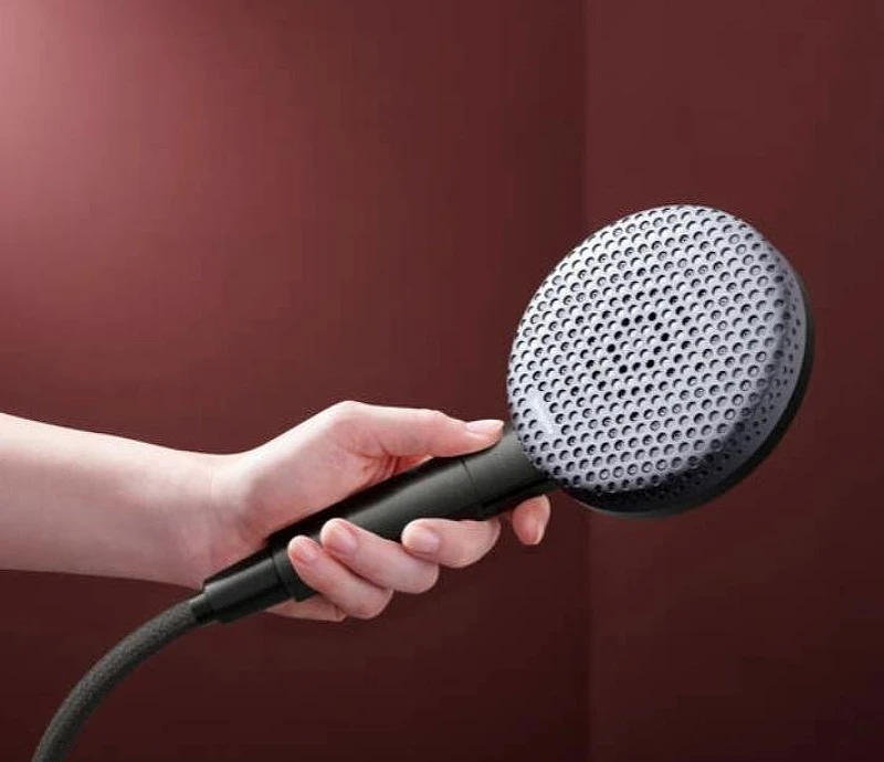 Ручной душ Hansgrohe Alive Select S 24500340 цвет Шлифованный черный хром