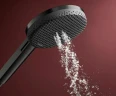 Ручной душ Hansgrohe Alive Select S 24500340 цвет Шлифованный черный хром