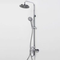 Душевая система WasserKRAFT A16601 Хром латунь на стену
