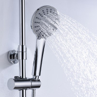 Душевая система WasserKRAFT A16601 Хром латунь на стену