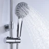 Душевая система WasserKRAFT A16601 Хром латунь на стену