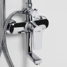 Душевая система WasserKRAFT A16601 Хром латунь на стену