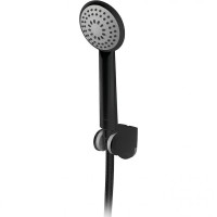 Душевой гарнитур Bravat Eco D288BM-RUS Черный матовый пластик на стену