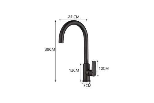 Смеситель для кухни Ekko E4001-8 цвет Белый матовый