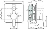 Смеситель для душа Ideal Standard Entella A6949AA Хром