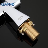Смеситель на борт ванны Gappo G1204 Хром латунь