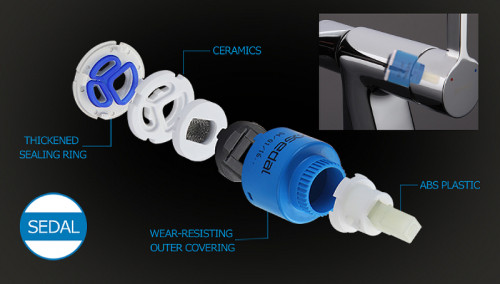 Смеситель на борт ванны Gappo G1204 Хром латунь