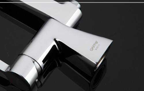 Смеситель на борт ванны Gappo G1204 Хром латунь