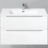Тумба под раковину BelBagno Etna 70 ETNA-700-2C-SO-BL-P подвесная Bianco Lucido МДФ / ЛДСП
