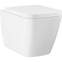 Унитаз подвесной Grohe BauEdge Ceramic 106740SH00 цвет Альпийский белый с сиденьем Микролифт