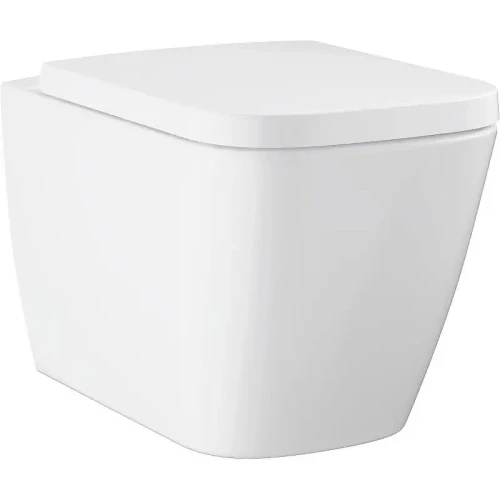Унитаз подвесной Grohe BauEdge Ceramic 106740SH00 цвет Альпийский белый с сиденьем Микролифт