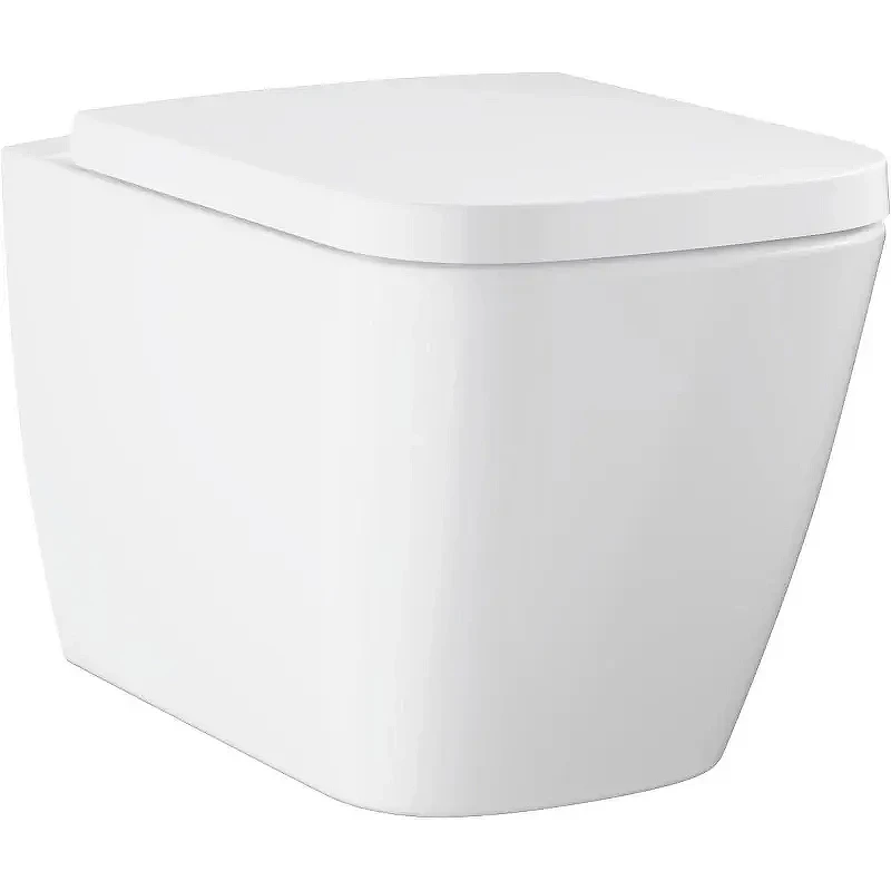 Унитаз подвесной Grohe BauEdge Ceramic 106740SH00 цвет Альпийский белый с сиденьем Микролифт