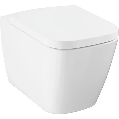Унитаз подвесной Grohe BauEdge Ceramic 106740SH00 цвет Альпийский белый с сиденьем Микролифт