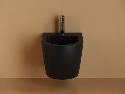 Биде Ceramicanova Uno CN11002MB подвесное Черное матовое
