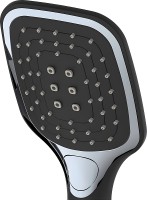 Смеситель на борт ванны Haiba HB80805-7 Черный матовый Хром латунь