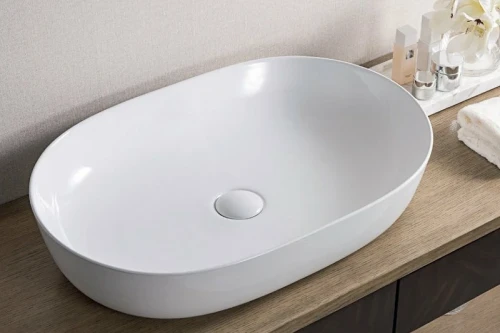 Раковина-чаша BelBagno 61 BB1348 Белая фаянс накладная