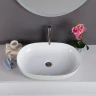 Раковина-чаша BelBagno 61 BB1348 Белая фаянс накладная