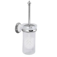 Ершик для унитаза Boheme Vogue Bianco 10144 Хром
