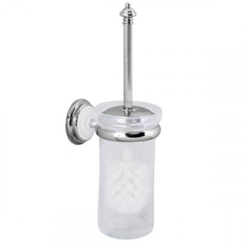 Ершик для унитаза Boheme Vogue Bianco 10144 Хром