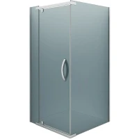 Душевой уголок Alex Baitler 90x90 AB244-90 профиль Хром стекло тонированное