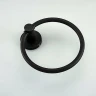 Кольцо для полотенец Frap F302 F30204 Черное матовое