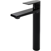 Смеситель для раковины WasserKRAFT Glan 6603H Черный глянцевый латунь