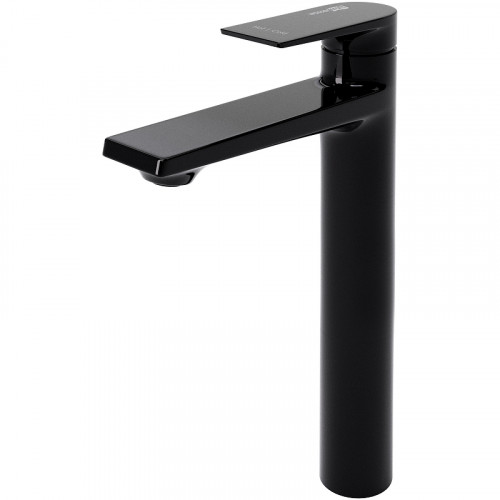 Смеситель для раковины WasserKRAFT Glan 6603H Черный глянцевый латунь