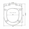 Сиденье для унитаза Vitra Universal 801-003-019 с Микролифтом