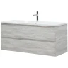 Тумба под раковину BelBagno 120 ALBANO-1200-2C-SO-RVB подвесная Rovere Vintage Bianco МДФ / ЛДСП