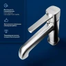 Смеситель для раковины Urbatec Evolution EV22801PA цвет Сталь