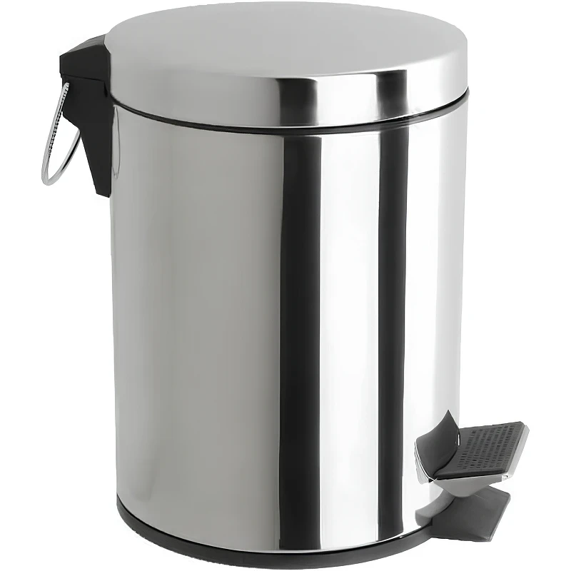 Ведро для мусора Frap F702 Хром