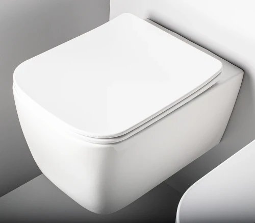 Комплект унитаза WellWant Tesoro WWU01111W с инсталляцией Cersanit Black 35 S-IN-BLACK-Cg-w с сиденьем Микролифт и клавишей смыва Хром